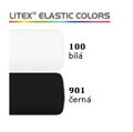 biele a čierne dámske nohavičky Litex 99206 s čipkou, krajkou
