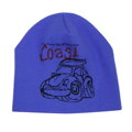 modrá chlapčenská čiapka Coast 1241 Richeleiu s autíčkom, na jar, jeseň