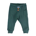 zelené chlapčenské nohavice, tepláky Robko 2219 Richelieu s patentom