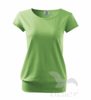 dámske tričko Adler na potlač s krátkym rukávom - CITY, hrášková zelená