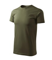 pánske military tričko s krátkym rukávom Basic 129 Malfini, bavlnené