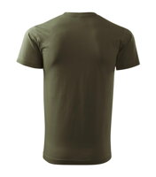 pánske bavlnené tričko s krátkym rukávom Basic 129 Malfini zo zadu