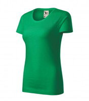 trávovo zelené dámske tričko z bio bavlny Native 174 Malfini Adler