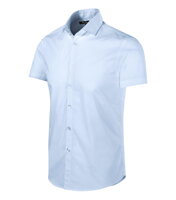 svetlomodrá pánska košeľa s krátkym rukávom Flash 260 Malfini Premium