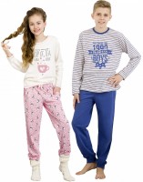 Detské pyžamo Taro, Evona, Japitex, Antony, dvojdielne, s dlhým a krátkym rukávom, letné| Dievčenská nočná košeľa