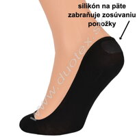 detail dámskej ponožky do mokasín Wola w81.071-vz.998