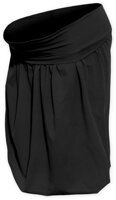 čierna tehotenská sukňa Sabina Jožánek, balónová, bavlnená, nad kolená