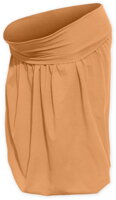 oranžová tehotenská sukňa so širokým pásom Sabina Jožánek, balónová