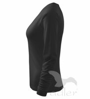dámske čierne tričko elegance Adler 127 z boku 