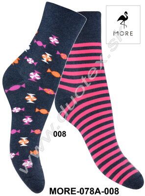 More dámske extravagantné ponožky 078A-008