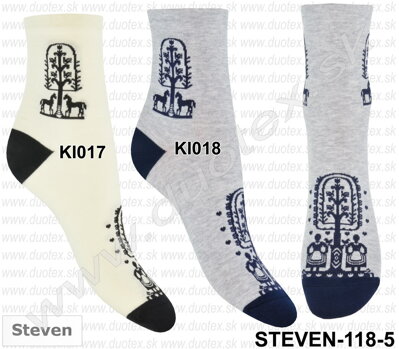 Steven dámske folklórne ponožky 118D-017