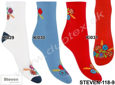 Steven dámske folklórne ponožky 118D-029