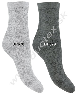 Steven dámske ponožky so vzorom 099-678