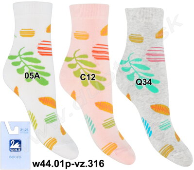 Wola ponožky so vzorom w44.01p-vz.316