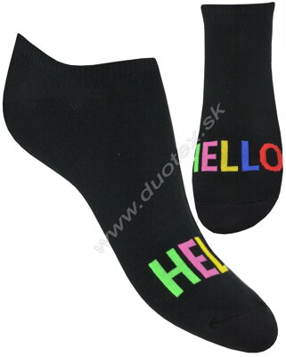 Wola dámske členkové ponožky so vzorom w81.01p-vz.893