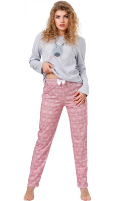 M-Max dámske pyžamo s dlhým rukávom Aurola997