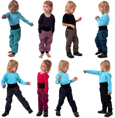 Jožánek detské softshellové nohavice