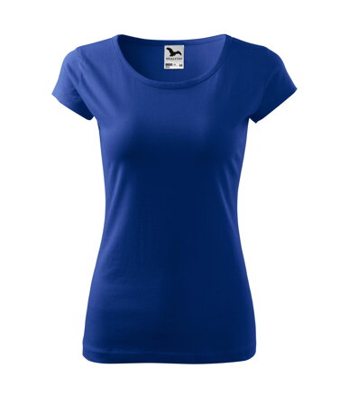 kráľovské modré dámske tričko Pure 122 Malfini Adler s krátkym rukávom