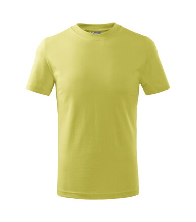 Adler detské tričko s krátkym rukávom Basic V138 jemne zelené