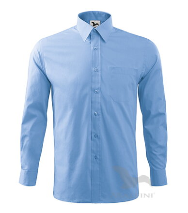 Malfini pánska košeľa s dlhým rukávom Style LS V209 nebesky modrá