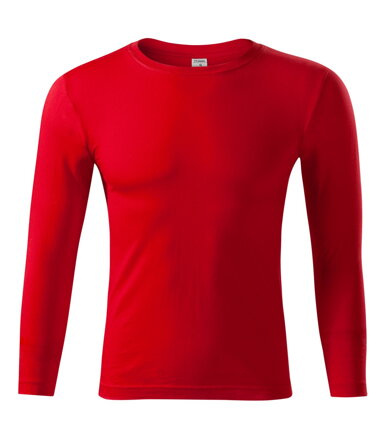 Adler pánske tričko s dlhým rukávom PROGRESS P75 červené 