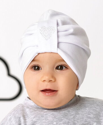 AJS kojenecká čiapka - turban 46-001