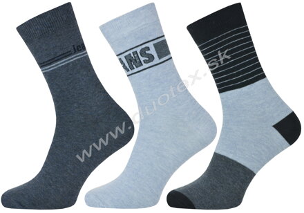 CNB pánske ponožky so vzorom 15339-1