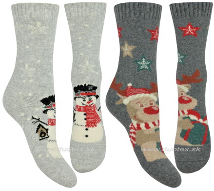 CNB teplé vianočné ponožky 37895-4