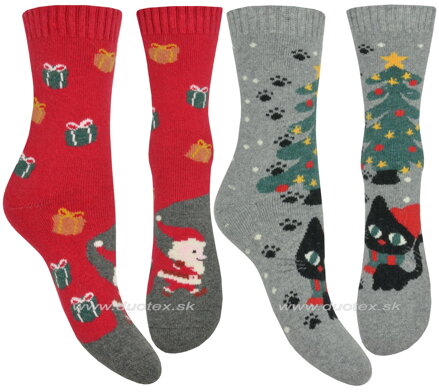 CNB teplé vianočné ponožky 37895-5