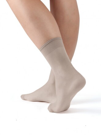 jemné dámske sivé ponožky Polo Evona