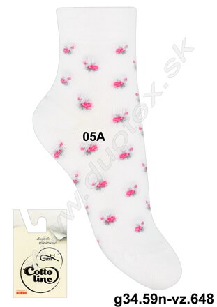 Gatta dievčenské ponožky so vzorom g34.59n-vz.648