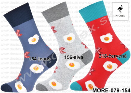 More pánske ponožky so vzorom 079-154