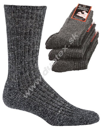 SOCKS4FUN pánske zimné ponožky W-6553