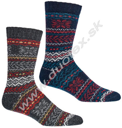 SOCKS4FUN teplé ponožky W-6536-3
