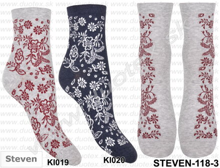 Steven ponožky so vzorom 118D-019