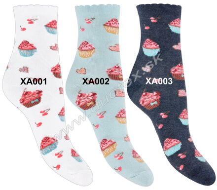 Steven dámske ponožky so vzorom 084D-001