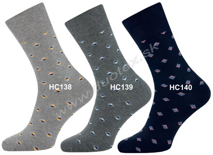 Steven pánske ponožky so vzorom 056-138