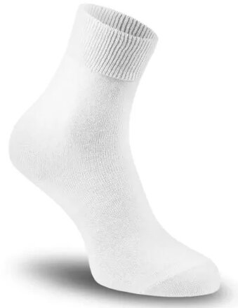 biele dámske zdravotné ponožky Ajfa Tatrasvit, bavlnené, antibakteriálne