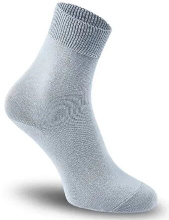 sivé zdravotné dámske ponožky Ajfa Tatrasvit, antibakteriálne, s voľným lemom