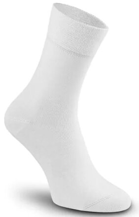 biele bavlnené ponožky Klasik Tatrasvit, dámske, pánske, pružné