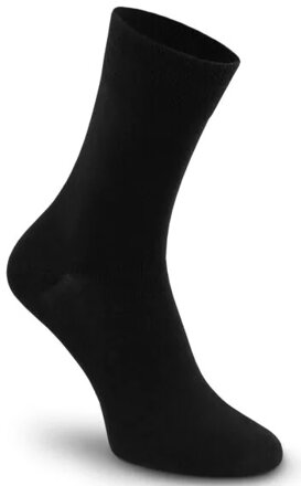 čierne bavlnené ponožky hladké Klasik Tatrasvit, pánske, dámske, pružné