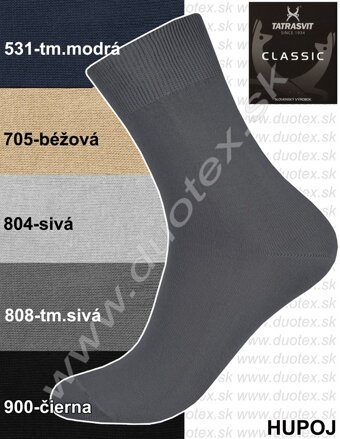Tatrasvit pánske ponožky Hupoj čierne