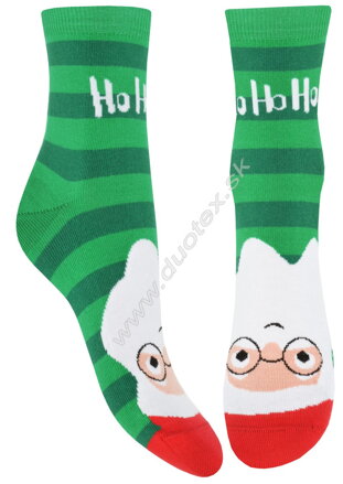 Wola dámske vianočné ponožky Vw84.155-vz.847 zelené