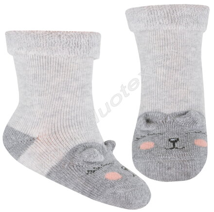 Wola kojenecké froté ponožky so vzorom w14.05p-vz.993