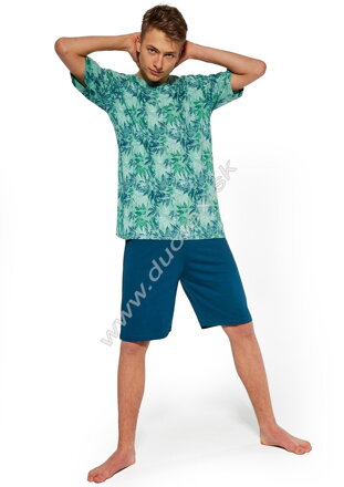 Cornette chlapčenské pyžamo s krátkym rukávom 265-Leaves