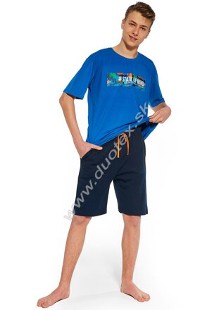 Cornette chlapčenské pyžamo s krátkym rukávom 500-State-of-Mind