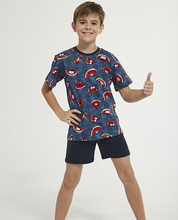 Cornette chlapčenské pyžamo s krátkym rukávom 334-Watermelon