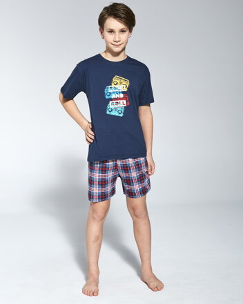 Cornette chlapčenské pyžamo s krátkym rukávom 790-Rock