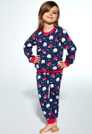 Cornette dievčenské pyžamo s dlhým rukávom 033/168 Meadow
