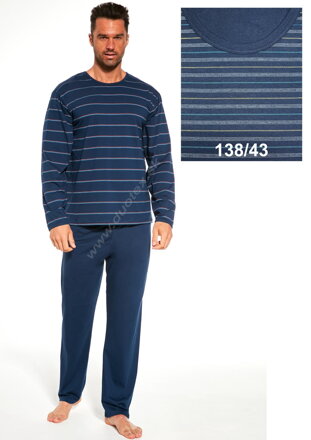 Cornette pánske pyžamo s dlhým rukávom 138/43